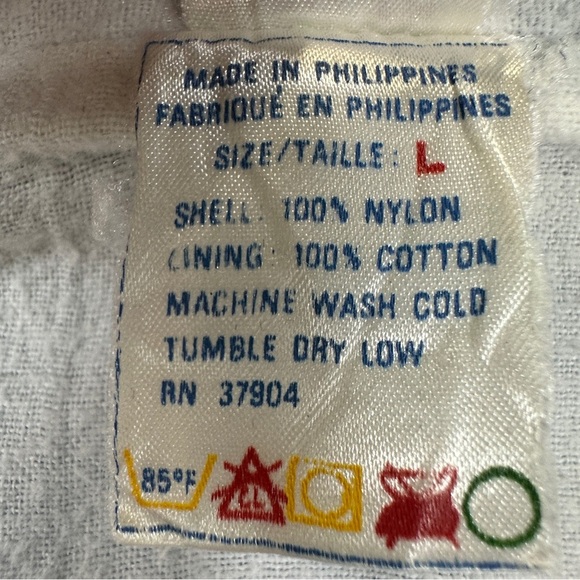 VTG Sears Blue Kids Windbreaker Zip up Baby Jacket with Animal Train  Sz 2T-3T - Picture 5 of 6